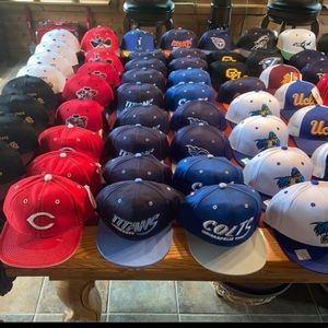 I’m selling fitted state foot ball team hats